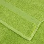 Toallas premium SOLUND 2 uds verde manzana 100x200 cm 600 gsm de , Toallas - Ref: Foro24-137509, Precio: 60,44 €, Descuento: %