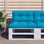 Cojín para sofá de palets de tela azul claro 70x40x12 cm de , Cojines para sillas y sofás - Ref: Foro24-360583, Precio: 20,21...