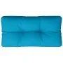 Cojín para sofá de palets de tela azul claro 70x40x12 cm de , Cojines para sillas y sofás - Ref: Foro24-360583, Precio: 20,21...