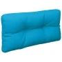 Cojín para sofá de palets de tela azul claro 80x40x12 cm de , Cojines para sillas y sofás - Ref: Foro24-360605, Precio: 24,59...