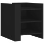 Mesita de noche madera de ingeniería negro 45x50x50 cm de , Mesitas de noche - Ref: Foro24-848291, Precio: 46,52 €, Descuento: %