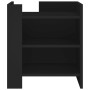 Mesita de noche madera de ingeniería negro 45x50x50 cm de , Mesitas de noche - Ref: Foro24-848291, Precio: 46,52 €, Descuento: %