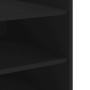 Mesita de noche madera de ingeniería negro 45x50x50 cm de , Mesitas de noche - Ref: Foro24-848291, Precio: 46,52 €, Descuento: %