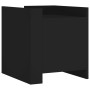 Mesita de noche madera de ingeniería negro 45x50x50 cm de , Mesitas de noche - Ref: Foro24-848298, Precio: 52,67 €, Descuento: %