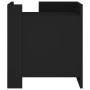 Mesita de noche madera de ingeniería negro 45x50x50 cm de , Mesitas de noche - Ref: Foro24-848298, Precio: 52,67 €, Descuento: %