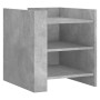 Mesita de noche madera de ingeniería gris hormigón 45x50x50 cm de , Mesitas de noche - Ref: Foro24-848293, Precio: 44,82 €, D...