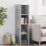 Aparador alto madera de ingeniería gris hormigón 30x41x124 cm de , Aparadores - Ref: Foro24-846379, Precio: 57,63 €, Descuent...