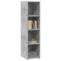 Aparador alto madera de ingeniería gris hormigón 30x41x124 cm de , Aparadores - Ref: Foro24-846379, Precio: 57,63 €, Descuent...