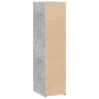 Aparador alto madera de ingeniería gris hormigón 30x41x124 cm de , Aparadores - Ref: Foro24-846379, Precio: 57,63 €, Descuent...