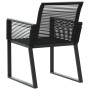 Sillas de jardín 2 unidades ratán sintético negro de , Sillas de jardín - Ref: Foro24-4008113, Precio: 193,91 €, Descuento: %
