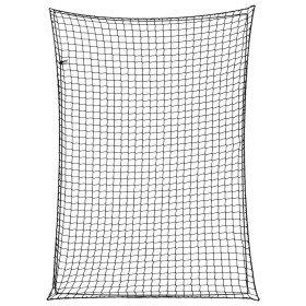 Red de remolque con cuerda elástica PP negro 3,5x2,5 m de , Redes de carga para vehículos motorizados - Ref: Foro24-4012283, ...