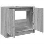 Armario de lavabo madera de ingeniería gris Sonoma 63x29x55 cm de , Muebles de baño - Ref: Foro24-848099, Precio: 52,27 €, De...