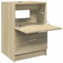 Armario de lavabo madera de ingeniería roble Sonoma 40x37x59 cm de , Muebles de baño - Ref: Foro24-848103, Precio: 61,49 €, D...