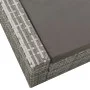Tumbona doble de ratán sintético gris de vidaXL, Camas para exteriores - Ref: Foro24-312155, Precio: 355,58 €, Descuento: %