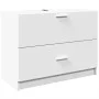 Armario de lavabo madera de ingeniería blanco 78x37x59 cm de , Muebles de baño - Ref: Foro24-848115, Precio: 84,60 €, Descuen...