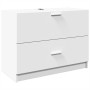 Armario de lavabo madera de ingeniería blanco 78x37x59 cm de , Muebles de baño - Ref: Foro24-848115, Precio: 85,66 €, Descuen...
