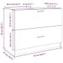 Armario de lavabo madera de ingeniería blanco 78x37x59 cm de , Muebles de baño - Ref: Foro24-848115, Precio: 84,60 €, Descuen...