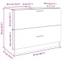 Armario de lavabo madera de ingeniería blanco 78x37x59 cm de , Muebles de baño - Ref: Foro24-848115, Precio: 85,66 €, Descuen...