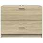 Armario de lavabo madera de ingeniería roble Sonoma 78x37x59 cm de , Muebles de baño - Ref: Foro24-848117, Precio: 86,31 €, D...