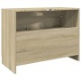 Armario de lavabo madera de ingeniería roble Sonoma 78x37x59 cm de , Muebles de baño - Ref: Foro24-848117, Precio: 86,31 €, D...