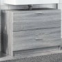 Armario de lavabo madera de ingeniería gris Sonoma 78x37x59 cm de , Muebles de baño - Ref: Foro24-848120, Precio: 91,61 €, De...