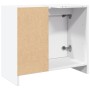 Armario para lavabo madera de ingeniería blanco 63x29x55 cm de , Muebles de baño - Ref: Foro24-848129, Precio: 55,94 €, Descu...