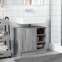 Armario de lavabo madera de ingeniería gris Sonoma 63x29x55 cm de , Muebles de baño - Ref: Foro24-848134, Precio: 61,07 €, De...