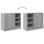 Armario de lavabo madera de ingeniería gris Sonoma 63x29x55 cm de , Muebles de baño - Ref: Foro24-848134, Precio: 61,07 €, De...
