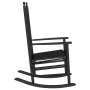Mecedoras con asiento curvo 2 uds madera álamo maciza negro de , Mecedoras - Ref: Foro24-3281586, Precio: 198,78 €, Descuento: %