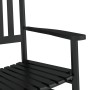 Mecedoras con asiento curvo 2 uds madera álamo maciza negro de , Mecedoras - Ref: Foro24-3281586, Precio: 200,55 €, Descuento: %