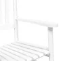 Sillas mecedoras 2 uds mesa plegable madera maciza álamo blanco by , Rocking chairs - Ref: Foro24-3281592, Price: 269,90 €, D...