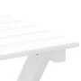 Sillas mecedoras 2 uds mesa plegable madera maciza álamo blanco by , Rocking chairs - Ref: Foro24-3281592, Price: 269,90 €, D...