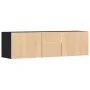 Mueble de esquina madera de ingeniería negro 160x40x45 cm de , Armarios y almacenamiento - Ref: Foro24-3307820, Precio: 115,6...