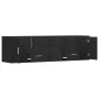 Mueble de esquina madera de ingeniería negro 160x40x45 cm de , Armarios y almacenamiento - Ref: Foro24-3307820, Precio: 115,6...