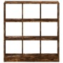 Estantería madera de ingeniería roble ahumado 102x32x108 cm de , Librerías y estanterías - Ref: Foro24-3307841, Precio: 88,44...