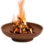 Brasero de acero 57 cm de vidaXL, Chimeneas - Ref: Foro24-313343, Precio: 66,85 €, Descuento: %