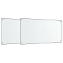 Salpicaderos cocina 2 uds vidrio templado transparente 80x60 cm de , Herramientas y utensilios de cocina - Ref: Foro24-331579...
