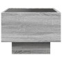 Mesa auxiliar con LED madera ingeniería gris Sonoma 40x40x30cm de , Mesas de centro - Ref: Foro24-847502, Precio: 71,45 €, De...