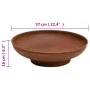 Brasero de acero 57 cm de vidaXL, Chimeneas - Ref: Foro24-313343, Precio: 66,85 €, Descuento: %