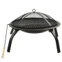 Brasero y barbacoa 2 en 1 con atizador acero 56x56x49 cm de vidaXL, Chimeneas - Ref: Foro24-313352, Precio: 79,52 €, Descuent...