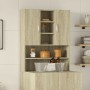 Armario de lavadora roble Sonoma 70,5x24x90 cm de , Accesorios para lavadoras y secadoras - Ref: Foro24-849648, Precio: 74,67...