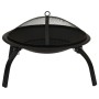 Brasero y barbacoa 2 en 1 con atizador acero 56x56x49 cm de vidaXL, Chimeneas - Ref: Foro24-313352, Precio: 80,68 €, Descuent...