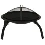 Brasero y barbacoa 2 en 1 con atizador acero 56x56x49 cm de vidaXL, Chimeneas - Ref: Foro24-313352, Precio: 79,52 €, Descuent...