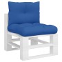 Cojines para palets 2 unidades tela azul royal de , Cojines para sillas y sofás - Ref: Foro24-360844, Precio: 39,88 €, Descue...