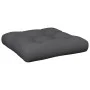 Cojín para sofá de palets de tela antracita 60x61,5x10 cm de , Cojines para sillas y sofás - Ref: Foro24-360878, Precio: 31,3...
