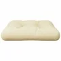 Cojín para sofá de palets tela crema 50x50x12 cm de , Cojines para sillas y sofás - Ref: Foro24-360427, Precio: 22,92 €, Desc...