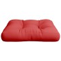 Cojín para sofá de palets de tela rojo 50x50x12 cm de , Cojines para sillas y sofás - Ref: Foro24-360431, Precio: 23,46 €, De...