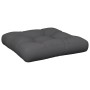 Cojín para sofá de palets tela gris 50x50x12 cm de , Cojines para sillas y sofás - Ref: Foro24-360425, Precio: 32,89 €, Descu...