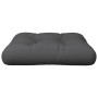 Cojín para sofá de palets tela gris 50x50x12 cm de , Cojines para sillas y sofás - Ref: Foro24-360425, Precio: 32,89 €, Descu...