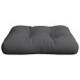 Cojín para sofá de palets tela gris 50x50x12 cm de , Cojines para sillas y sofás - Ref: Foro24-360425, Precio: 32,89 €, Descu...